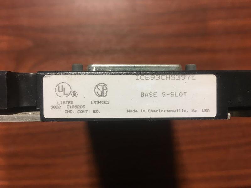 GE Fanuc 5 Slot Base IC693CHS397E