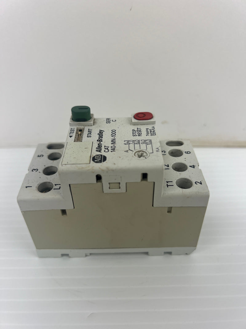 Allen-Bradley 140-MN-1000 Motor Starter Ser. C 600V 25A 3PH 8kV