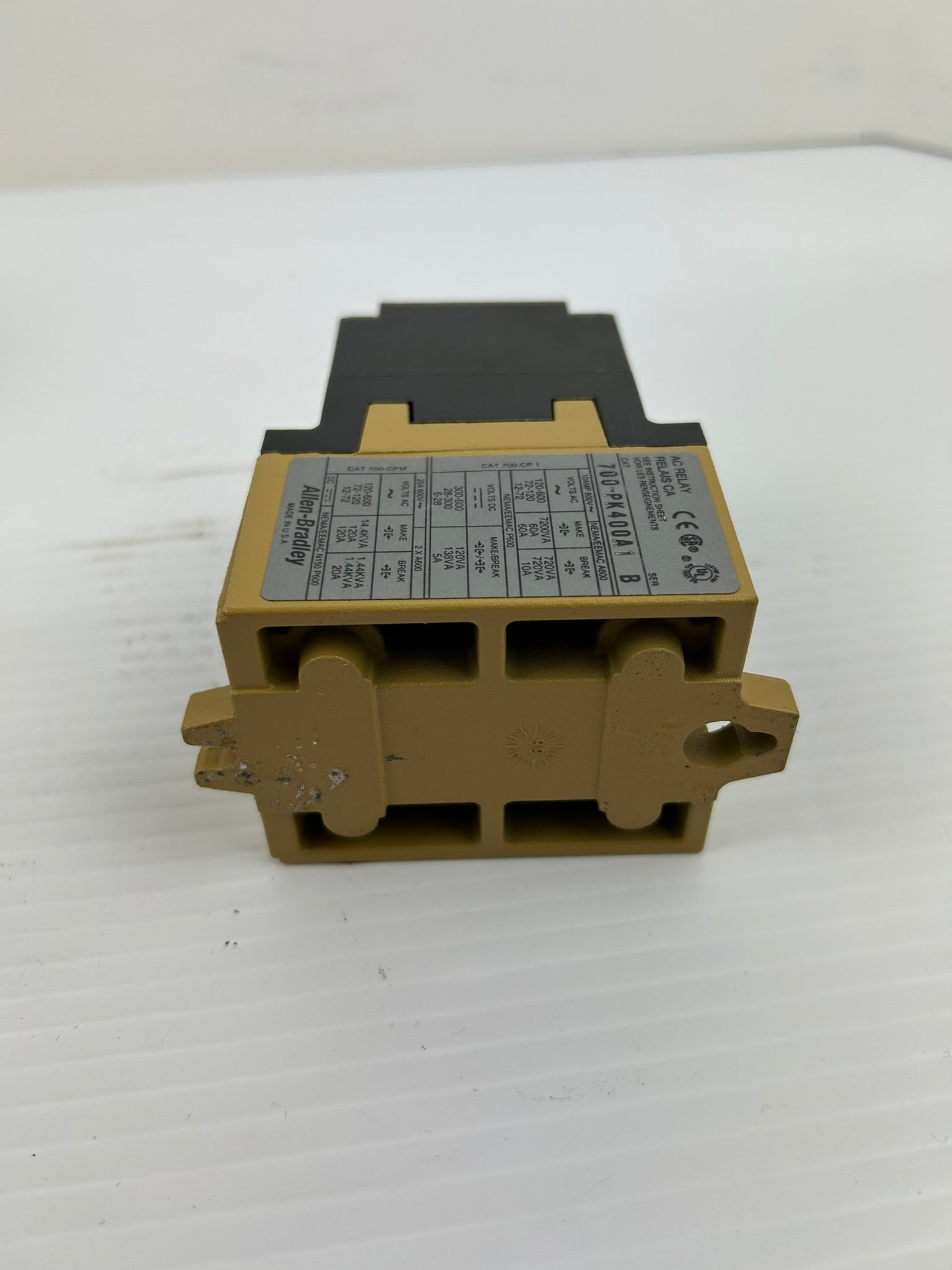 Allen-Bradley 700-PK400A1 AC Relay PK Series B