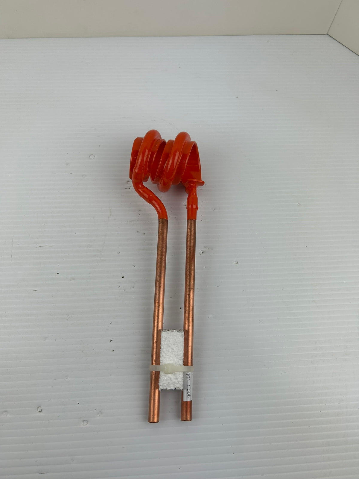 High Frequency Copper Tube Induction Heating Coil for Welding TT1-1.50L Orange