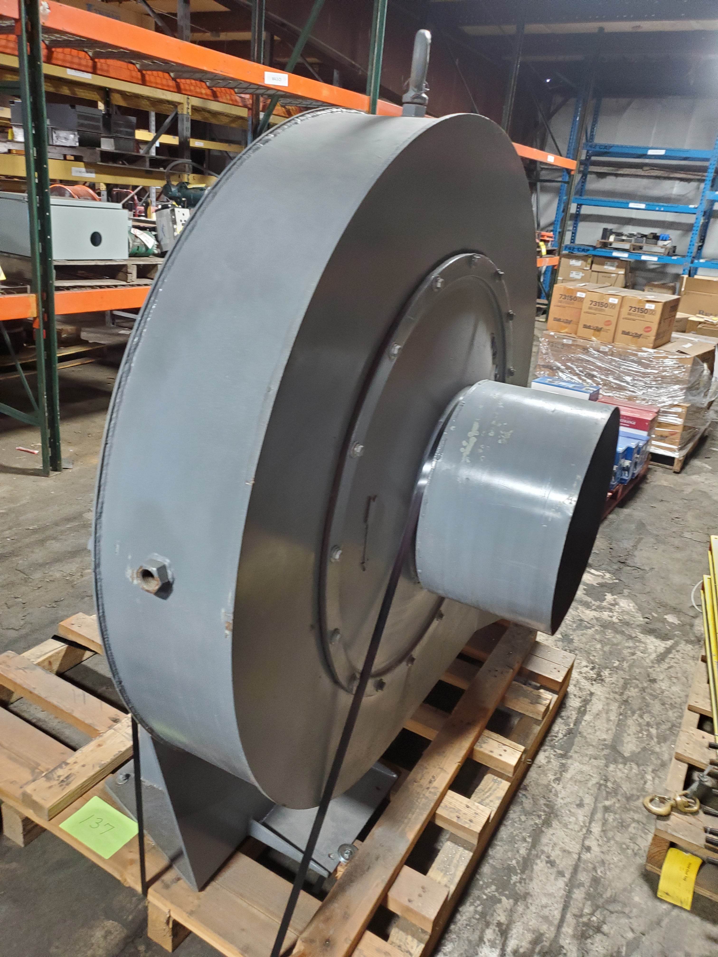 North American 2127328 Turbo Blower with Baldor 09F436Y147H2 Industrial Motor