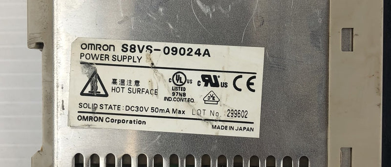 OMRON S8VS-09024A Power Supply Solid State DC30V