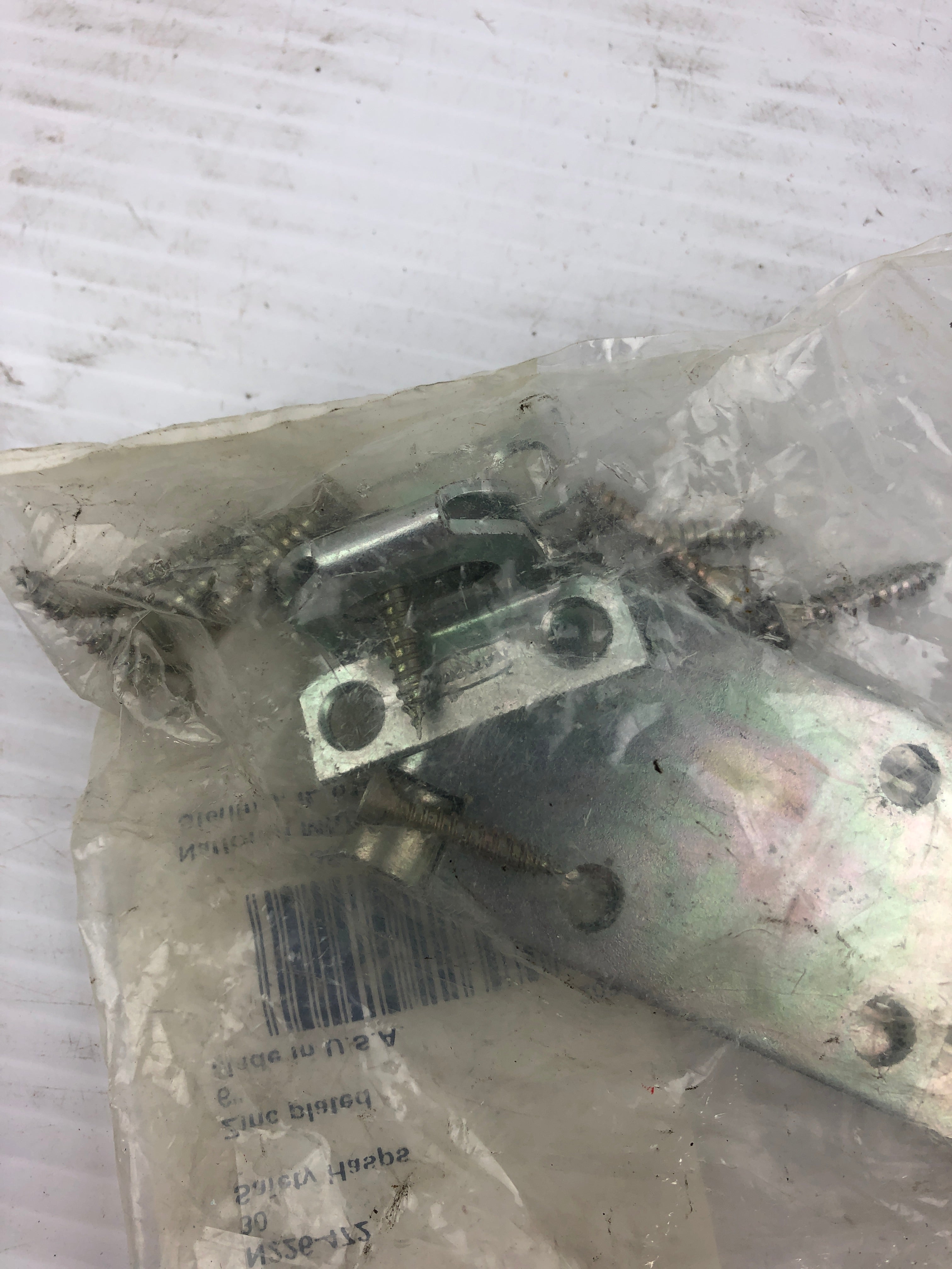 National N226-472 Safety Hasps Zinc Plated 6" - Lot of 3