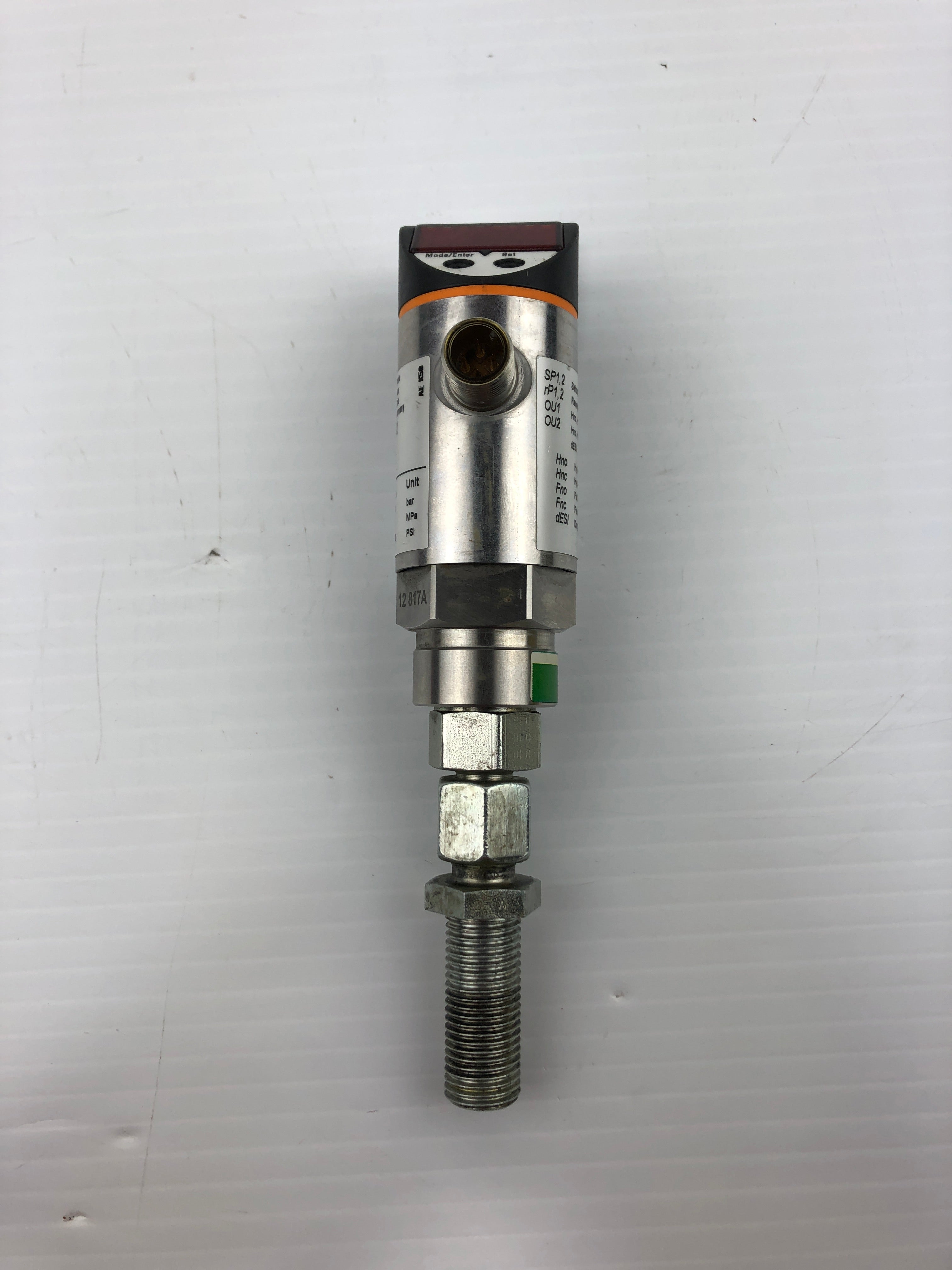 IFM PN7002 Electronic Pressure Sensor 4350 PSI 30 MPa 300 bar