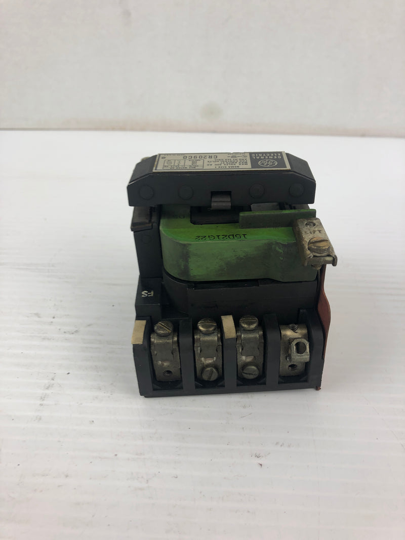 General Electric CR209C0 Motor Starter Size 1 600VAC 27A