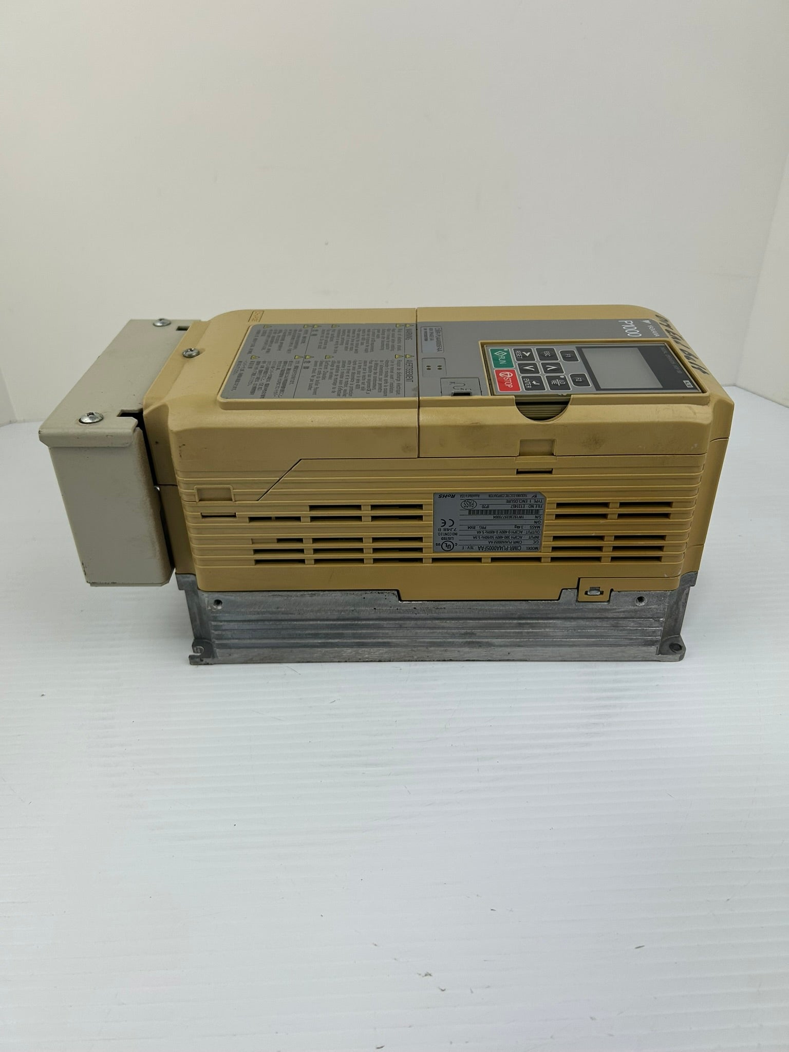 Yaskawa Electric CIMR-PU4A0005FAA AC Industrial Drive Rev E P1000