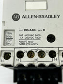 Allen Bradley 190-CPS40* Coordinated Protected Starter 190-A40* 190-P400 Ser. A