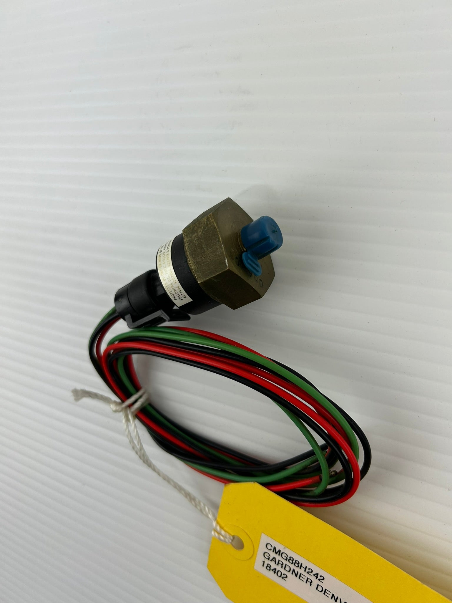 Gardner Denver CMG88H242 Pressure Transducer Sensor 18402 P165-5183 Range