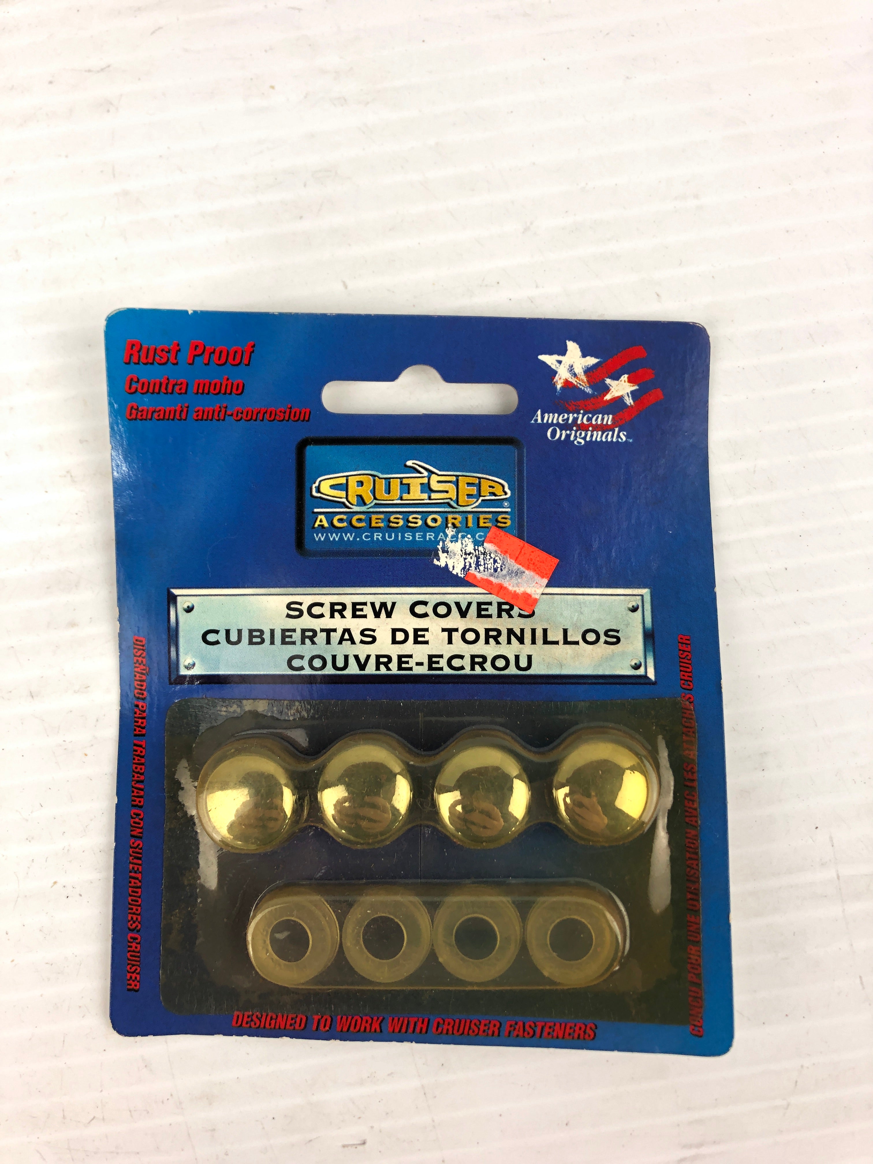 Cruiser Accessories 3930432 Rust Proof Screw Covers