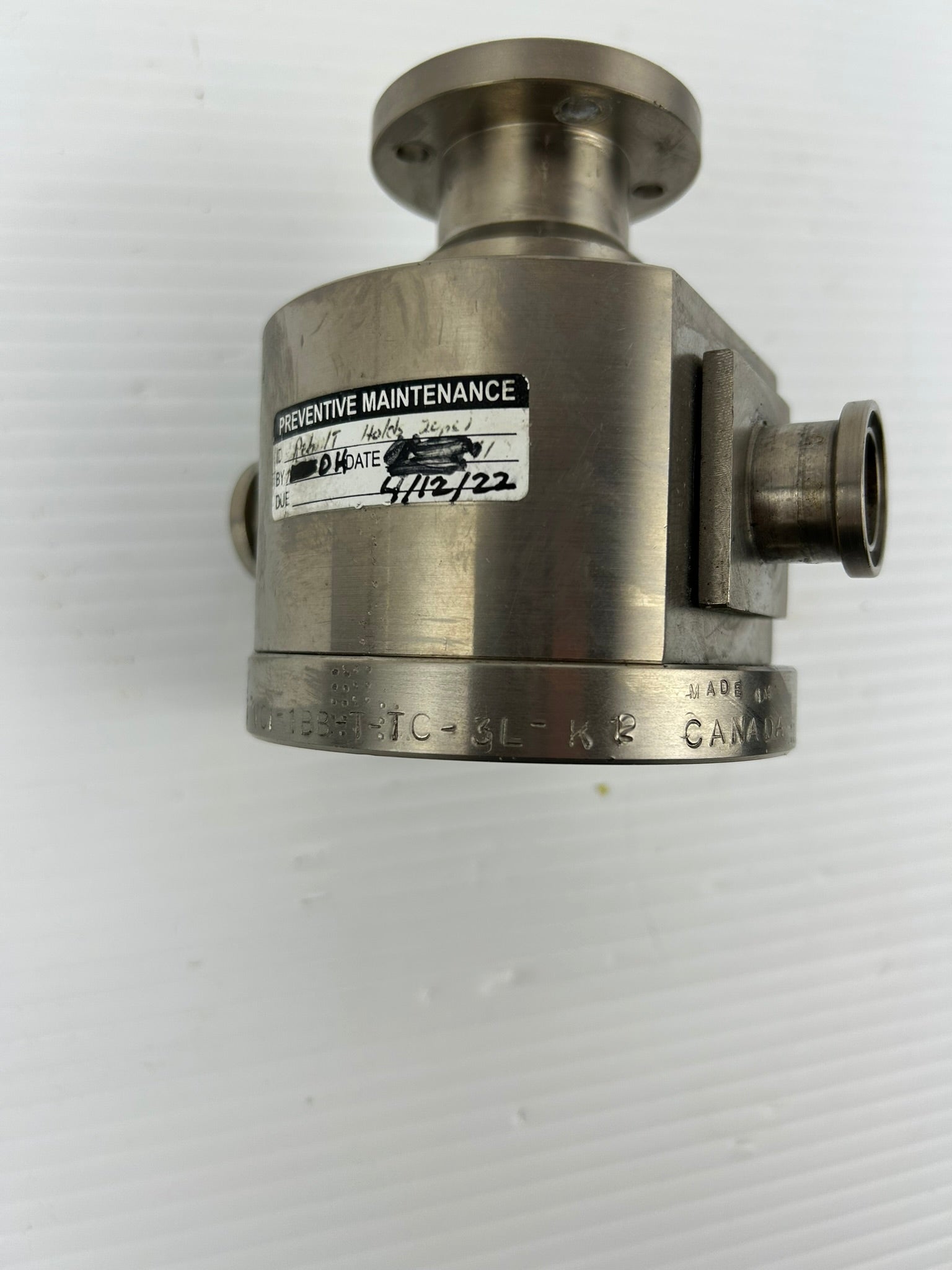 3/4" VCI-1BB-T-TC-3L-K12 Valve