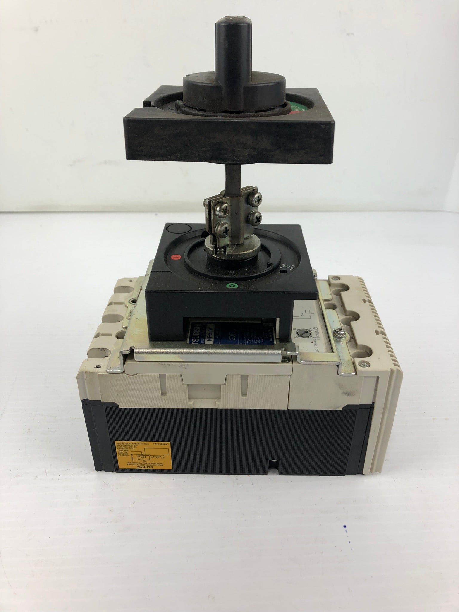 Mitsubishi NF-SJW Circuit Breaker 200 Amp with V2GSWU Switch