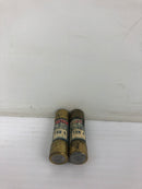 Fusetron FRN 4 Fuses Class K5 4A 250V Lot of - 2