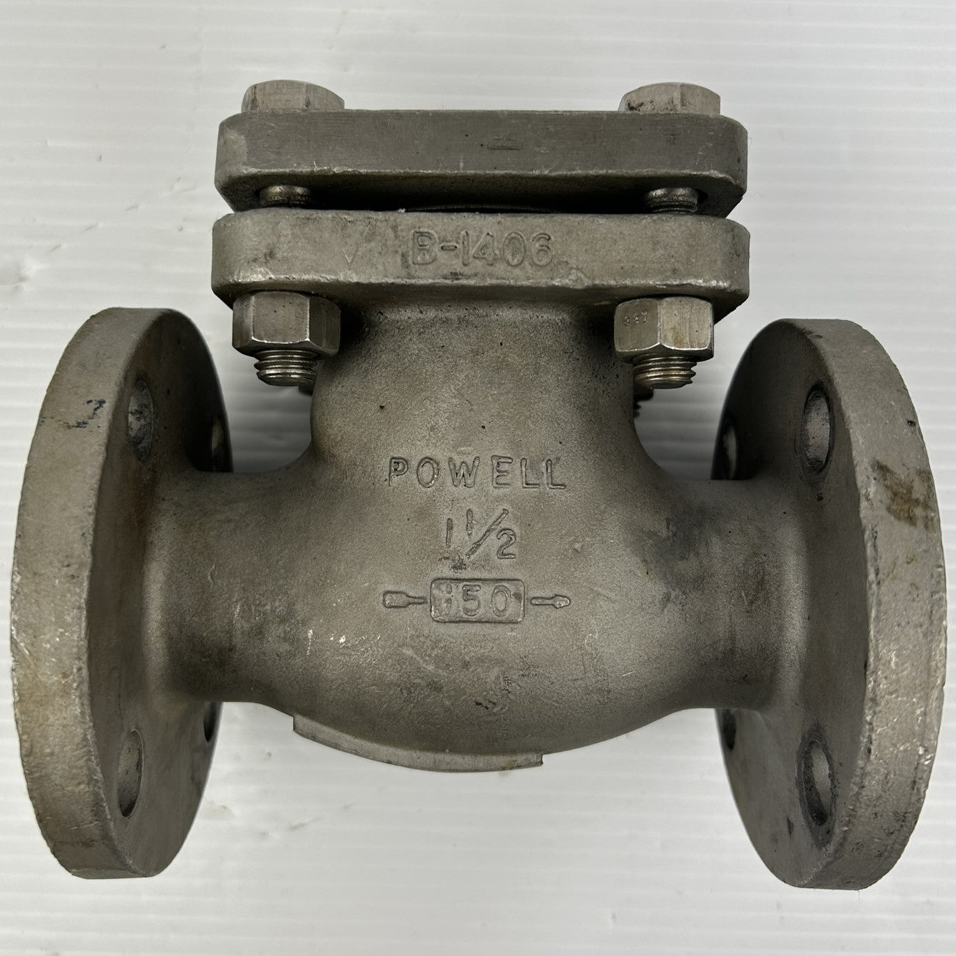 Powell B16.340L150 Gate Valve 2342FE CF3M/CF8M 1-1/2" 150#