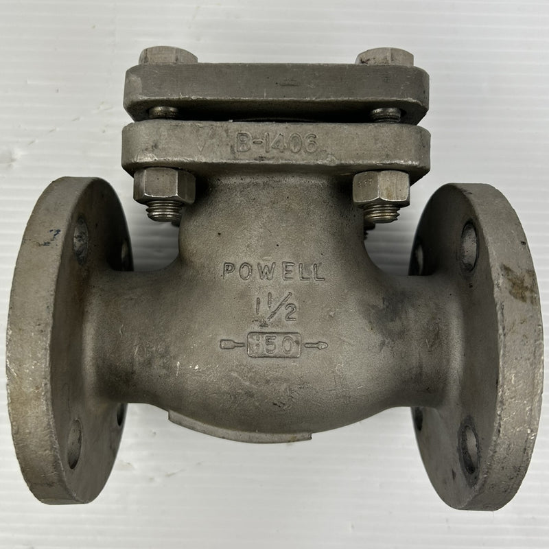 Powell B16.340L150 Gate Valve 2342FE CF3M/CF8M 1-1/2" 150#