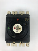 Mitsubishi NF-SFW Circuit Breaker With V2GSWUF On/Off Switch-Missing Handle 150A