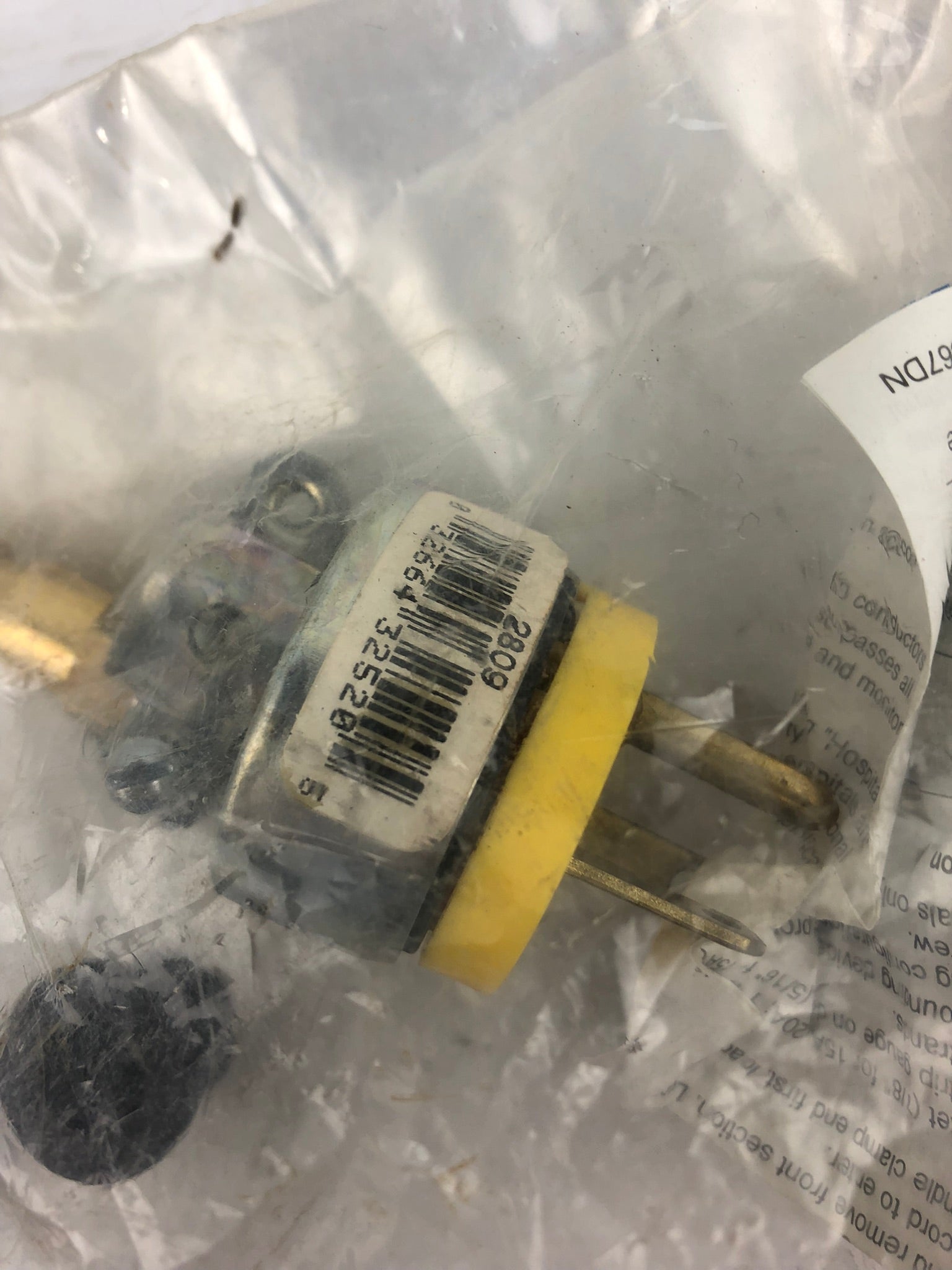 Eagle 2809 Plug Cord End 5-20P 20A 125V