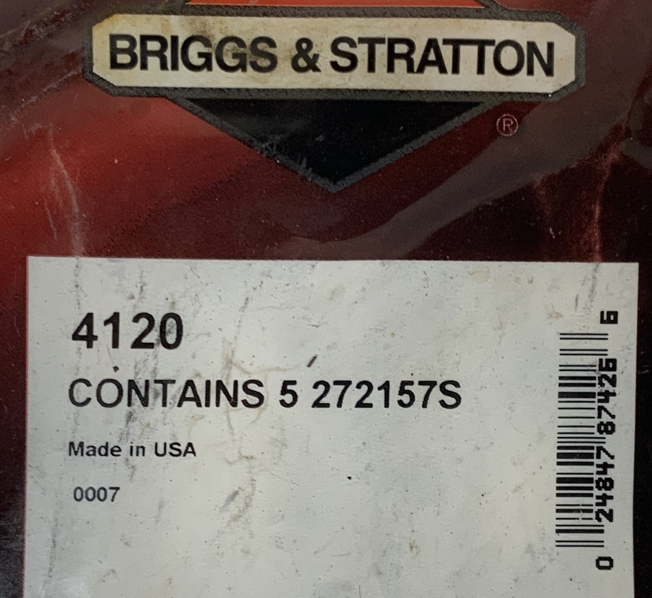Briggs and Stratton Gasket 4120