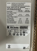 Allen-Bradley 20G1AND186JA0NNNNN PowerFlex 755 AC Drive Ser. A 480V 150HP(125HP)