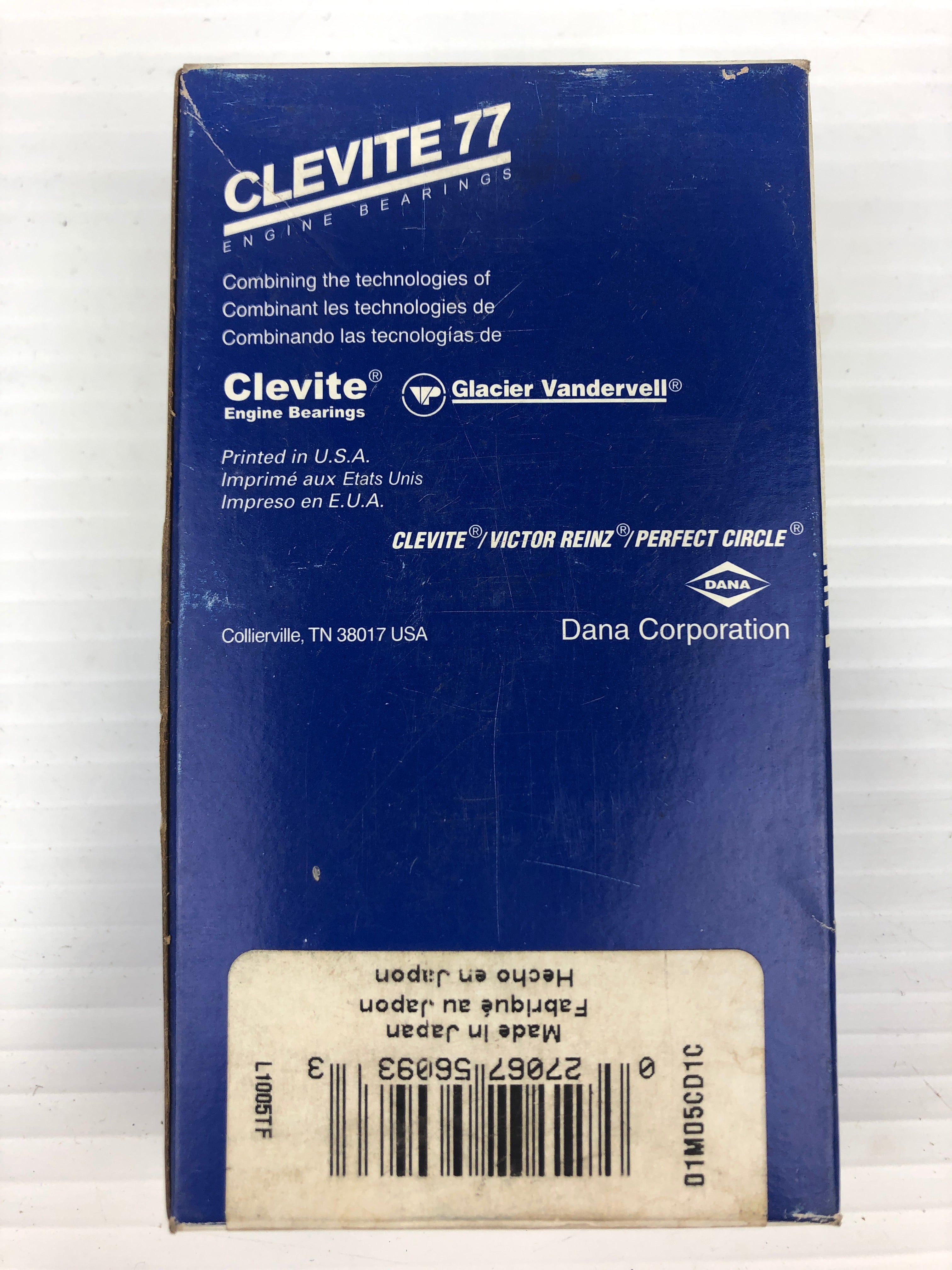 Clevite MS1806AL Engine Crankshaft Main Bearing Set MS-1806AL