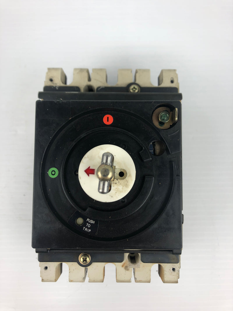 Mitsubishi NF-SFW Circuit Breaker With V2GSWUF On/Off Switch - Missing Handle