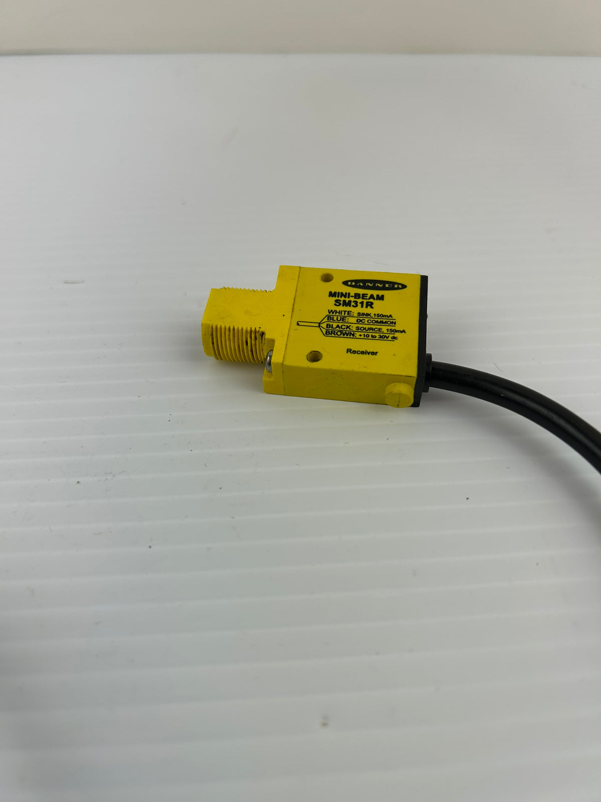 Banner Mini-Beam SM31R Photoelectric Sensor Receiver 10-30V DC Industrial