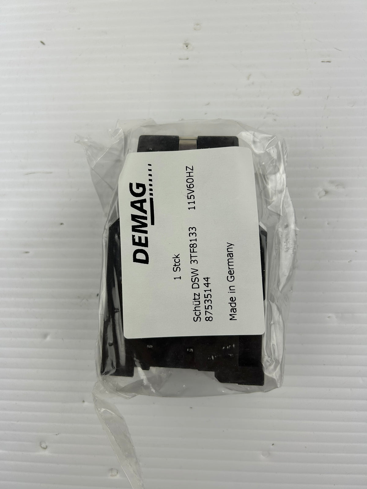 Demag DSW3TF8133 Crane Motor Contactor 20A 600V AC-1 4 Pole Industrial