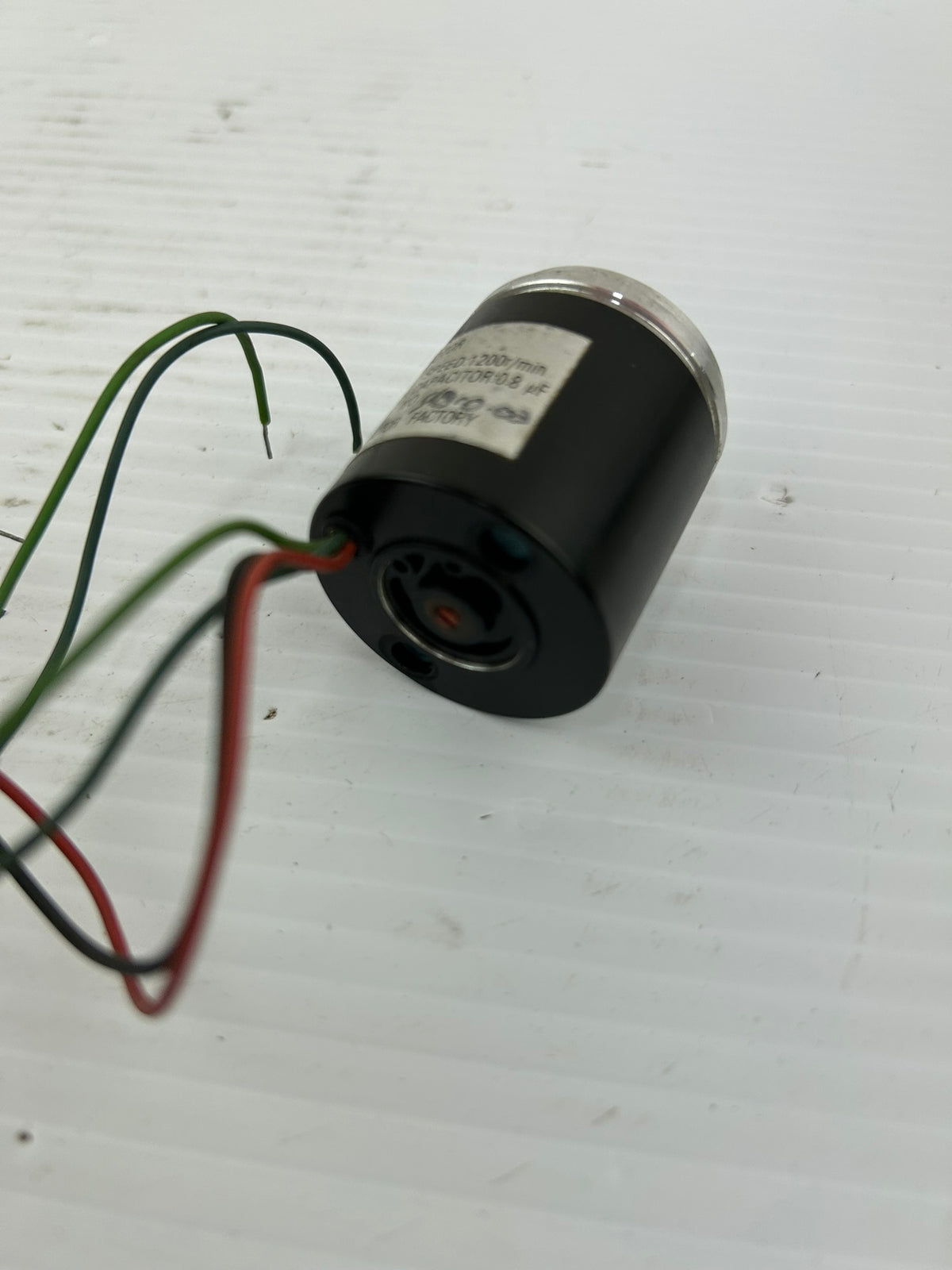 Shanghai Instrument Motor Type 36 SL01G AC Servo Motor 100/12.5V 50Hz 1200 RPM