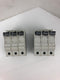 Cooper CHCC Bussmann Fuse Holder 600V 30A 3P 200kA 50/60Hz - Lot of 2