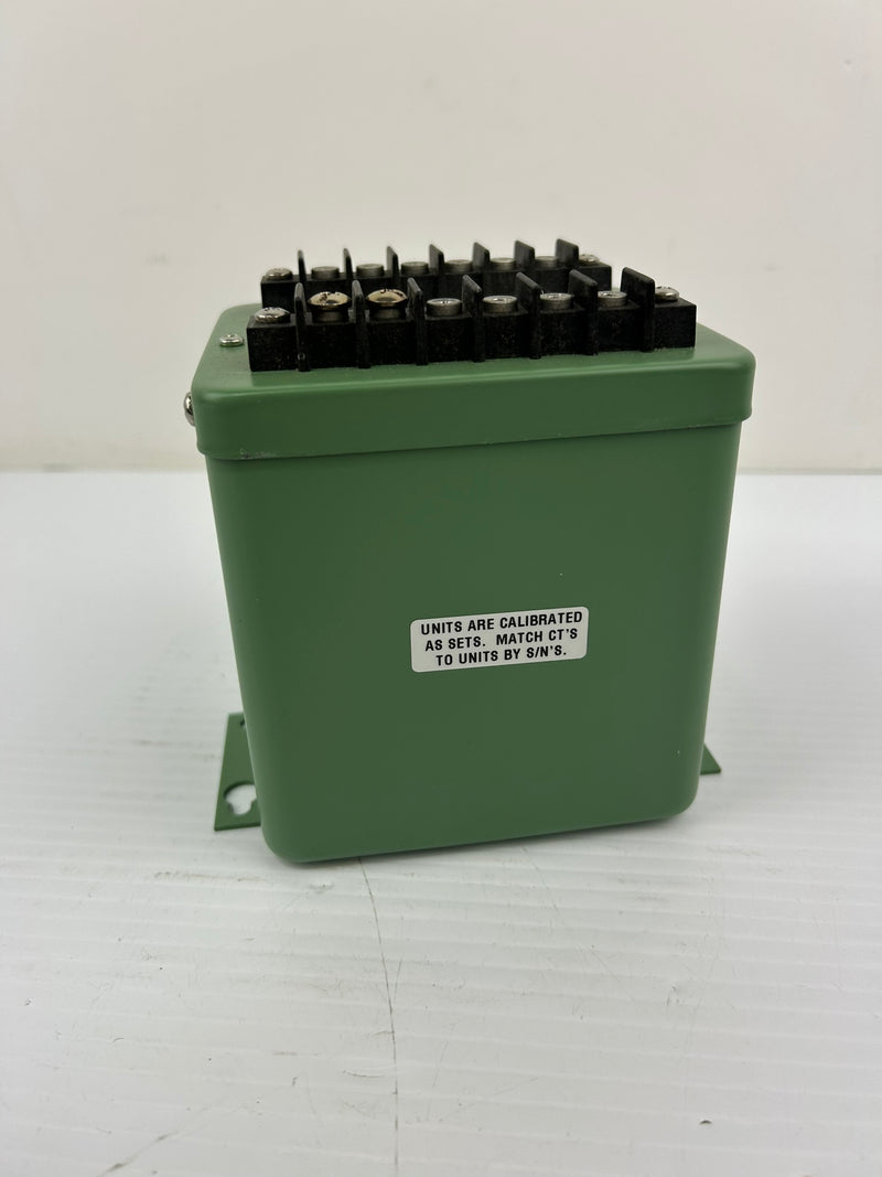 Ohio Semitronics PC5-062E2Y46 Transducer 0-100 Amperes 0-300 Volts 3 Phase