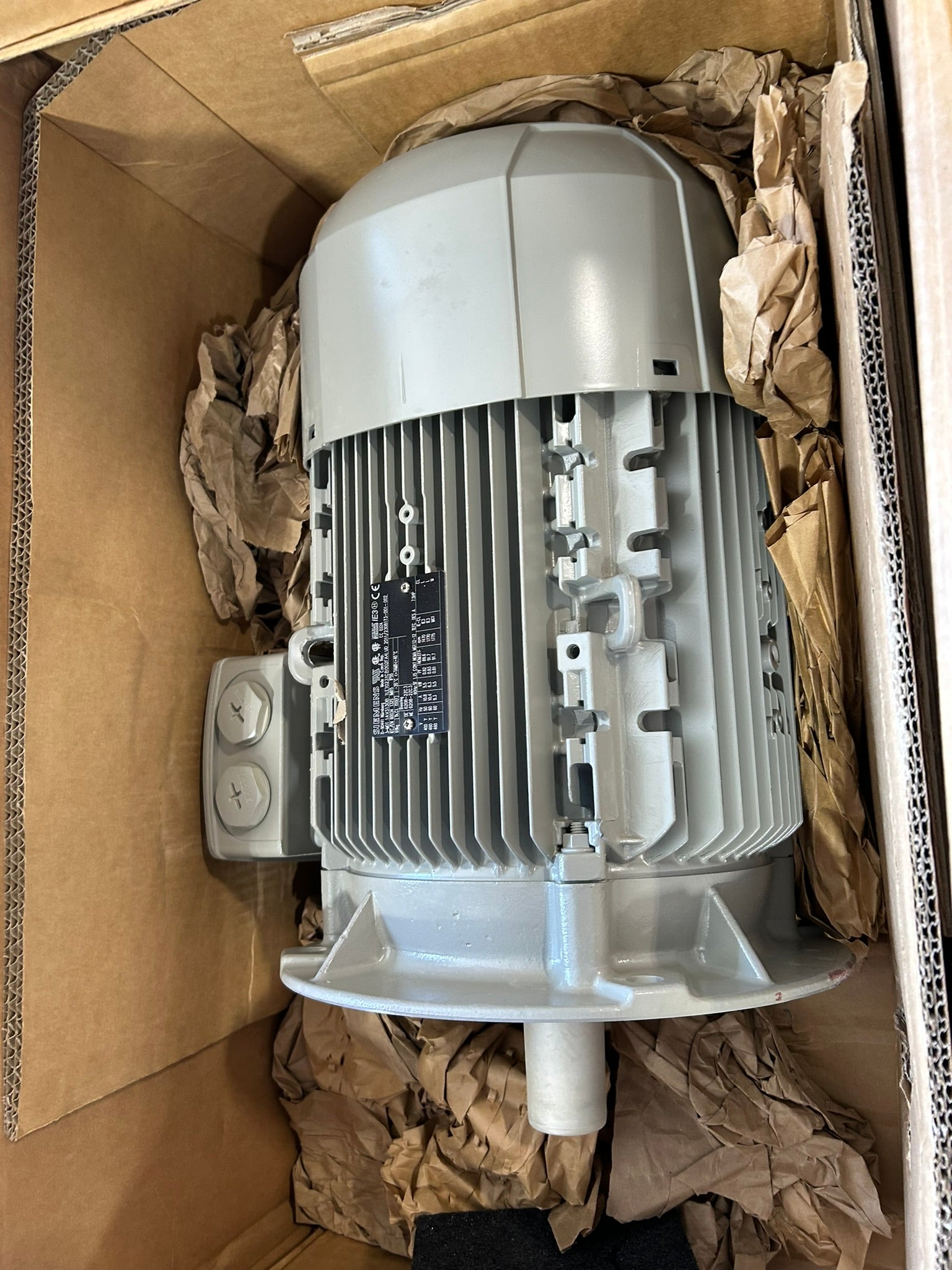 Siemens 1LE10231CB002FA4 7.5HP 460V 3PH TEFC Electric Motor 1AV3130B