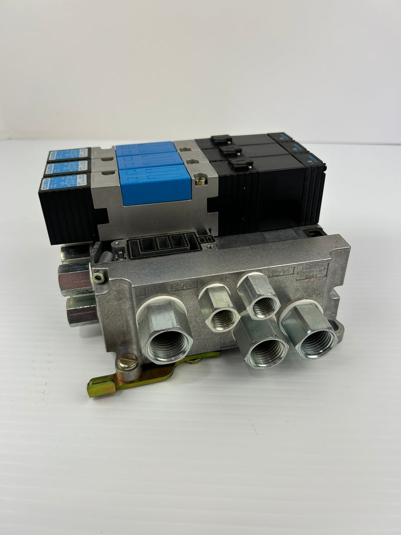 Festo CIGM-03.70 Valve Manifold Assembly IEPR-03-7.0-P MTH-5/2-7.0-L-S-V1