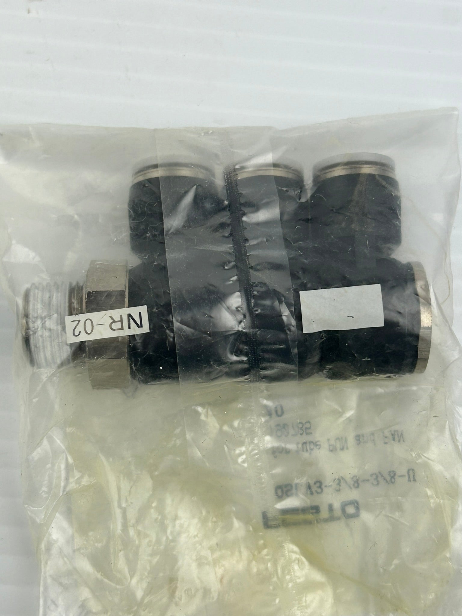 Festo QSLV3-3/8-3/8-U Multiple Distributor for Tube Pun and Pan 190785 Lot of 2