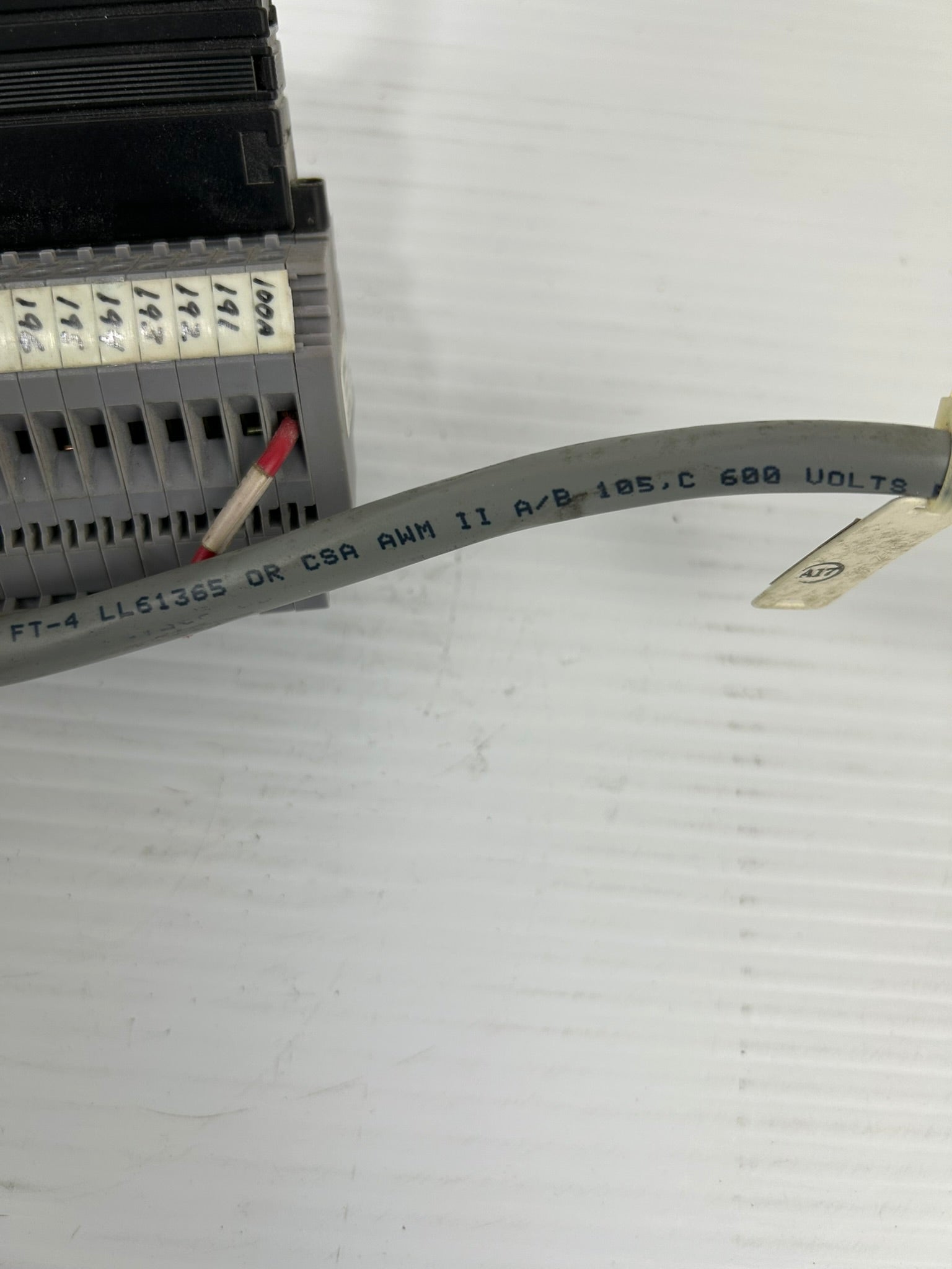 Enterlec BOM.16 21 017 04 Din Rail Mount Terminal Block Assembly