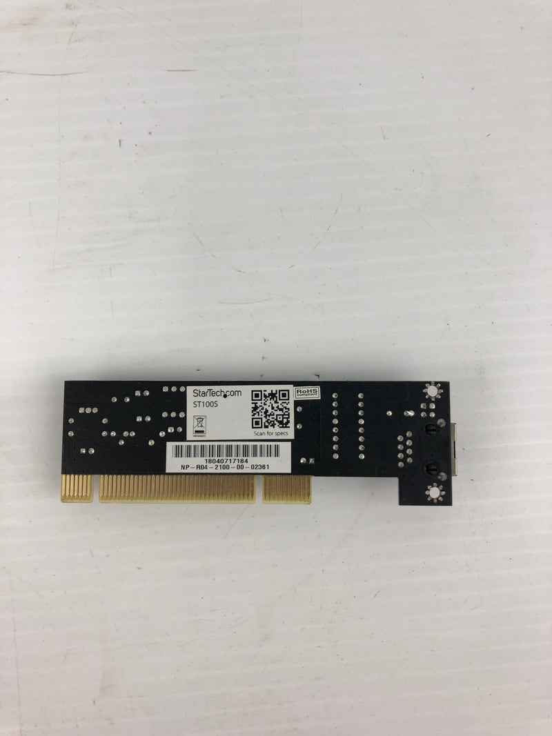 StarTech ST100S Ethernet Network Adapter Card