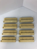 Gould Modicon MA-8202-001 Terminal Blocks 300V 10A - Lot of 8