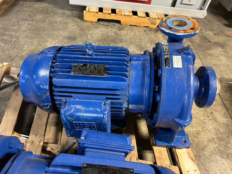 Pentair Aurora 3801 Centrifugal Pump 2.5x3x13.5 400 GPM with Weg 25HP Motor