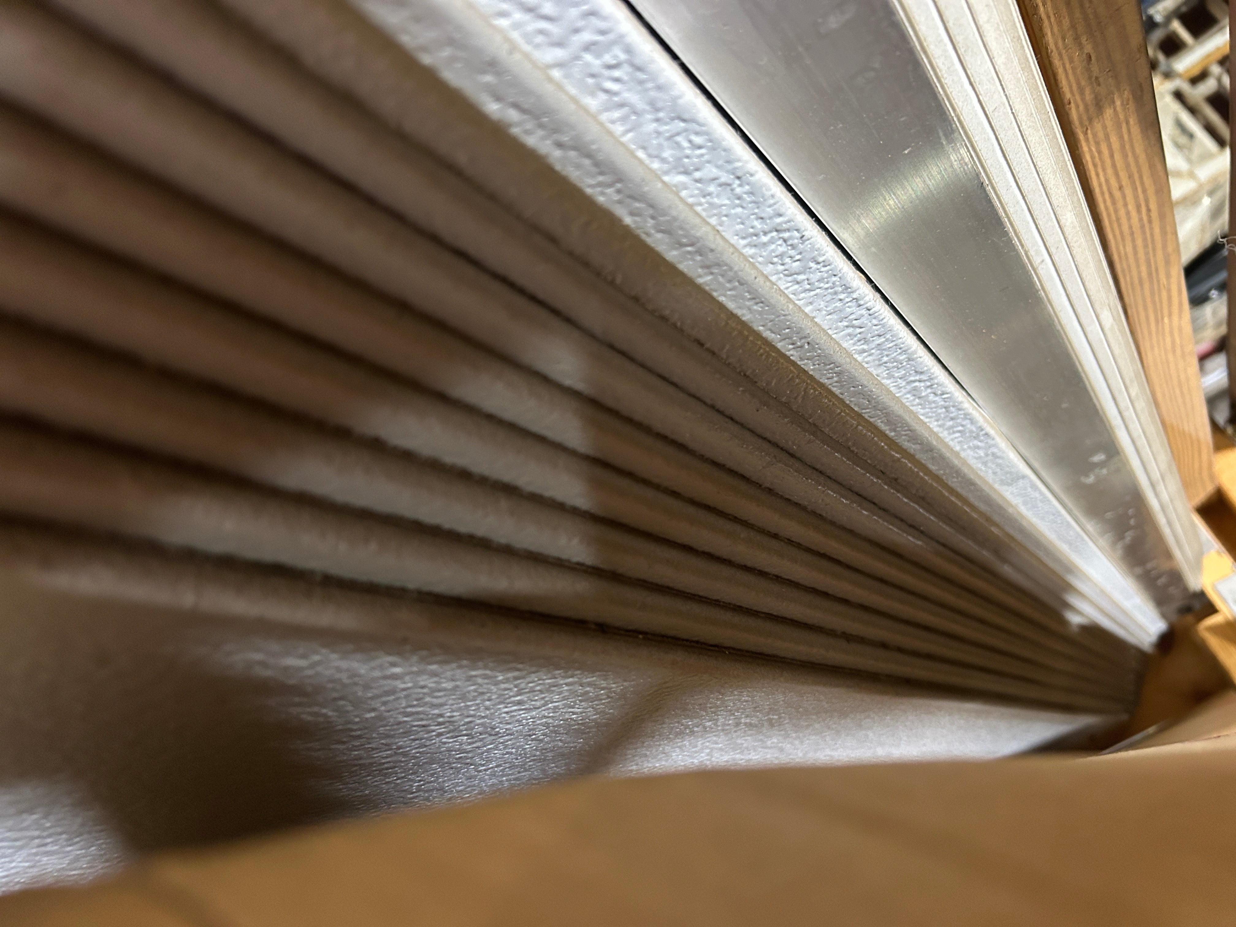 Commercial Overhead Door Rolling Steel with Rubber Seal 81562 ~13'6" Wide