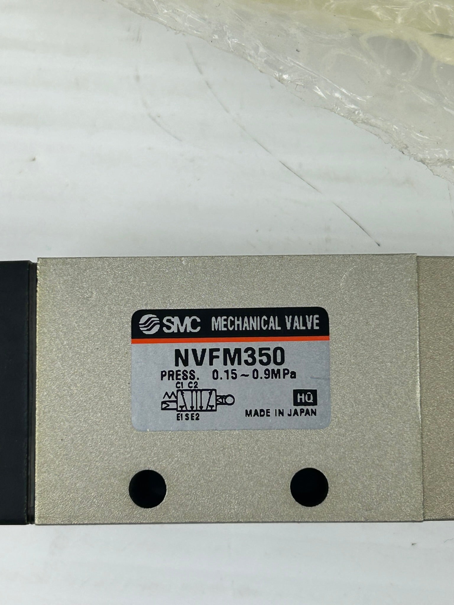 SMC NVFM350 Mechanical Valve 0.15-0.9 M Pa