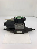 Nachi-FujiKoshi SE-G03-A3X-GR-D2-J30 Directional Control Valve OR-G03-W1-J50