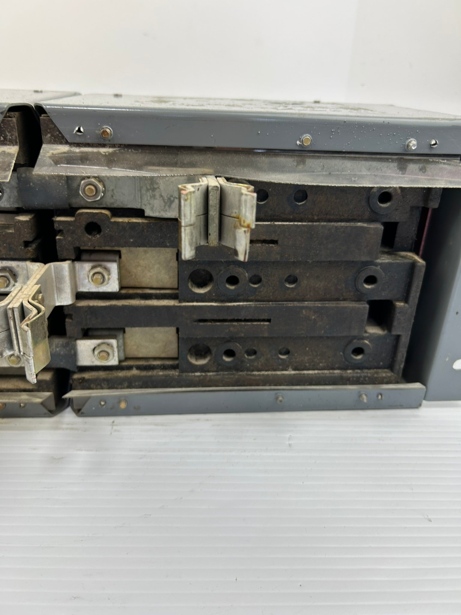 Square D QMB Saflex Twin Unit 100 Amp 3 Pole 600 VAC QMB-3610-T with 3 Fuses