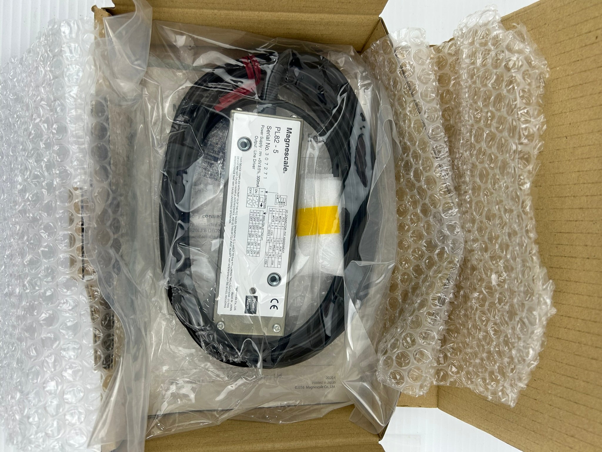 Magnescale PL82-5 Linear Position Sensor Head with Detector 5VDC