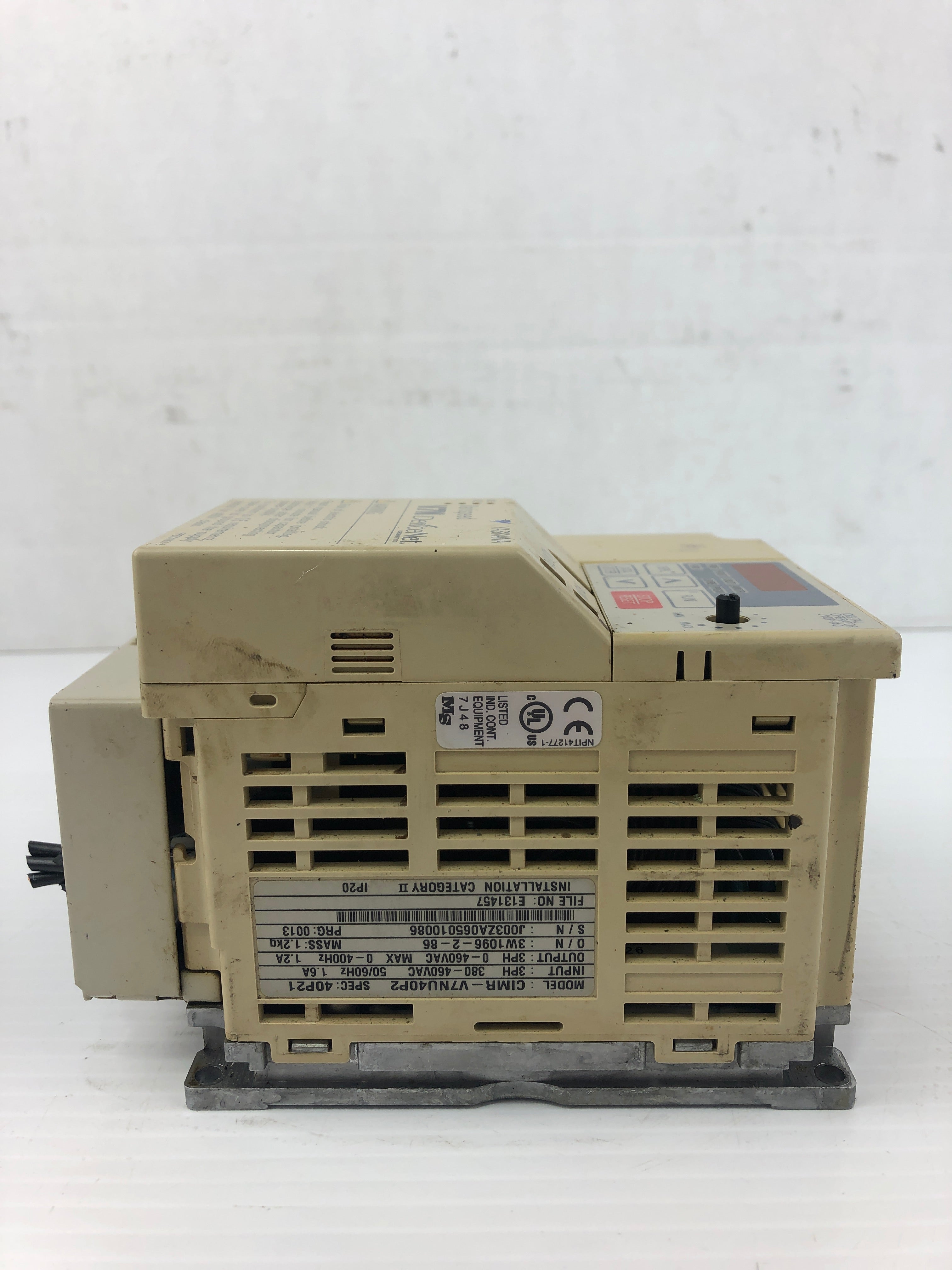 Yaskawa CIMR-V7NU40P2 Varispeed V7N DeviceNet Drive