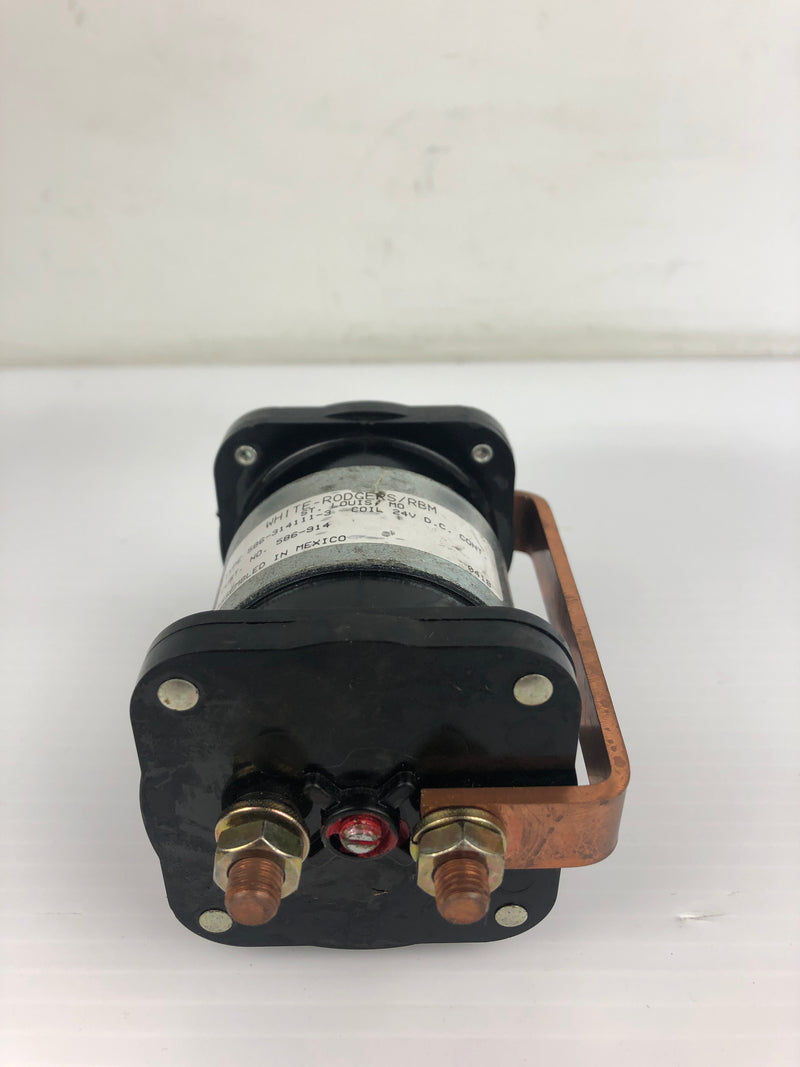 White-Rogers 586-314111-3 Solenoid Coil With Copper Bar 24VDC