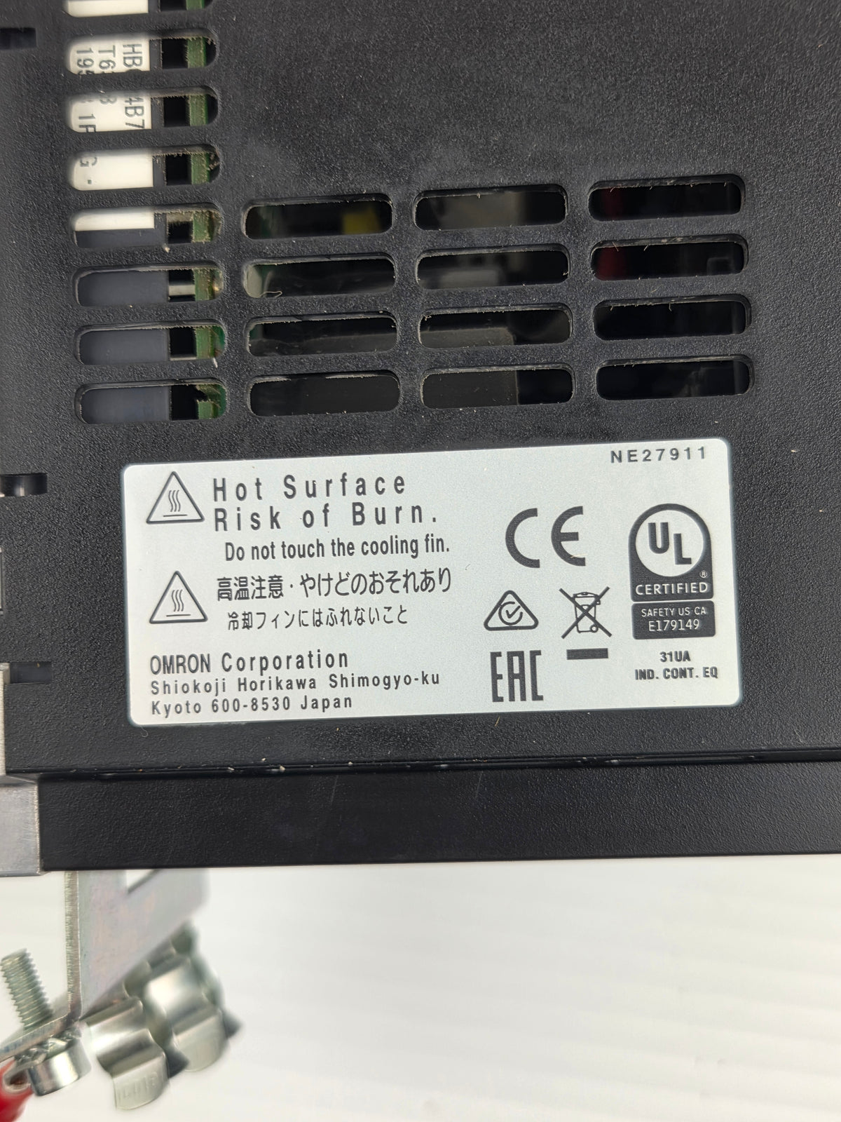 Omron 3G3MX2-A4004-E MX2 Inverter Drive 400V 3PH 0.4kW