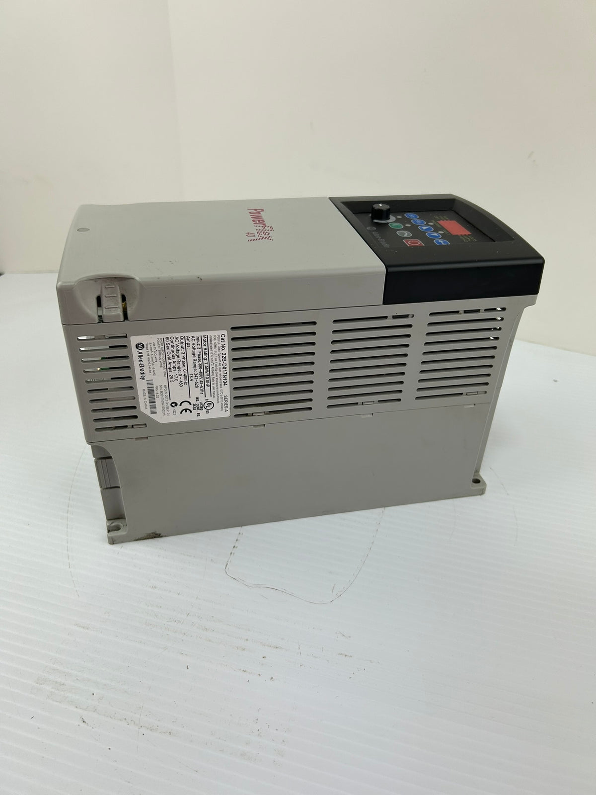 Allen Bradley 22B-D017N104 PowerFlex 40 AC Drive Series A