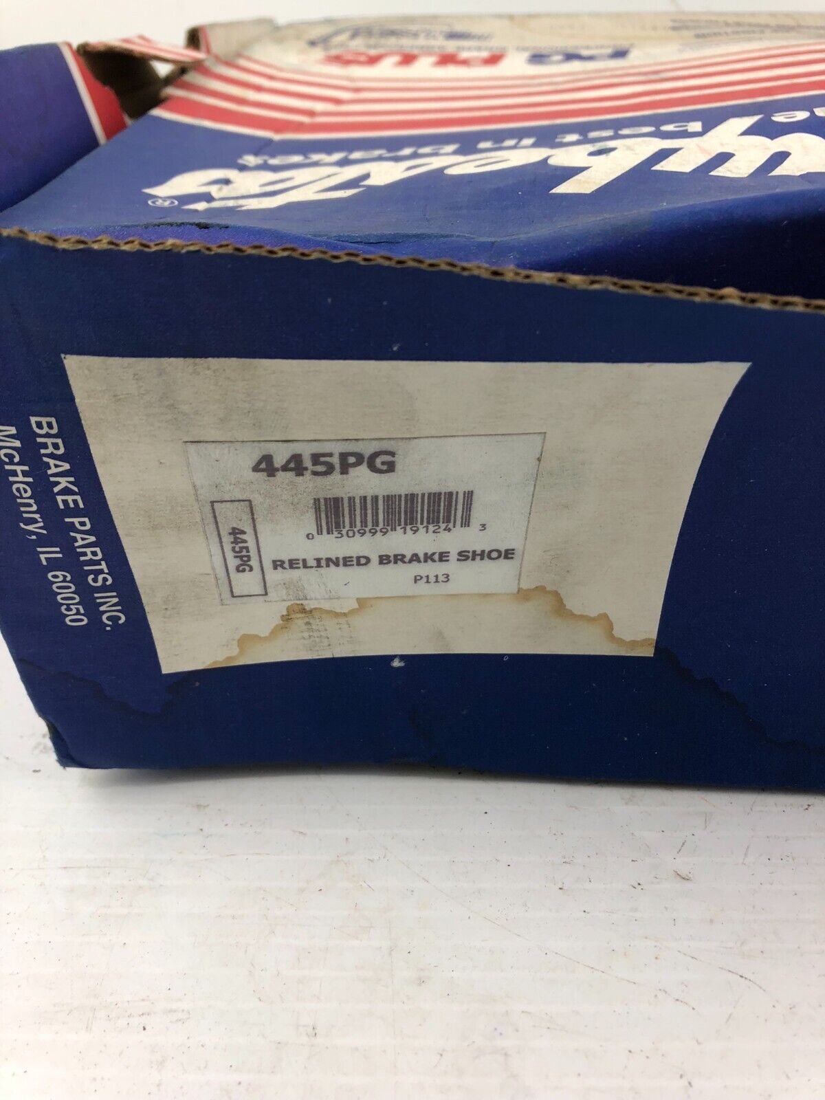 Raybestos 445PG Relined Brake Shoe P113