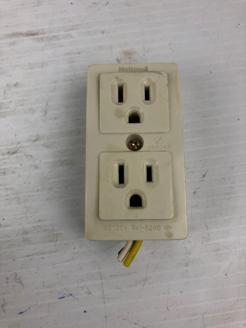 National 41-5286 Receptacle 15A 125V 468043