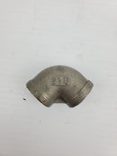 Steel 1/2-150 Elbow Fitting 30mm Outer Diameter 18mm Inner Diameter