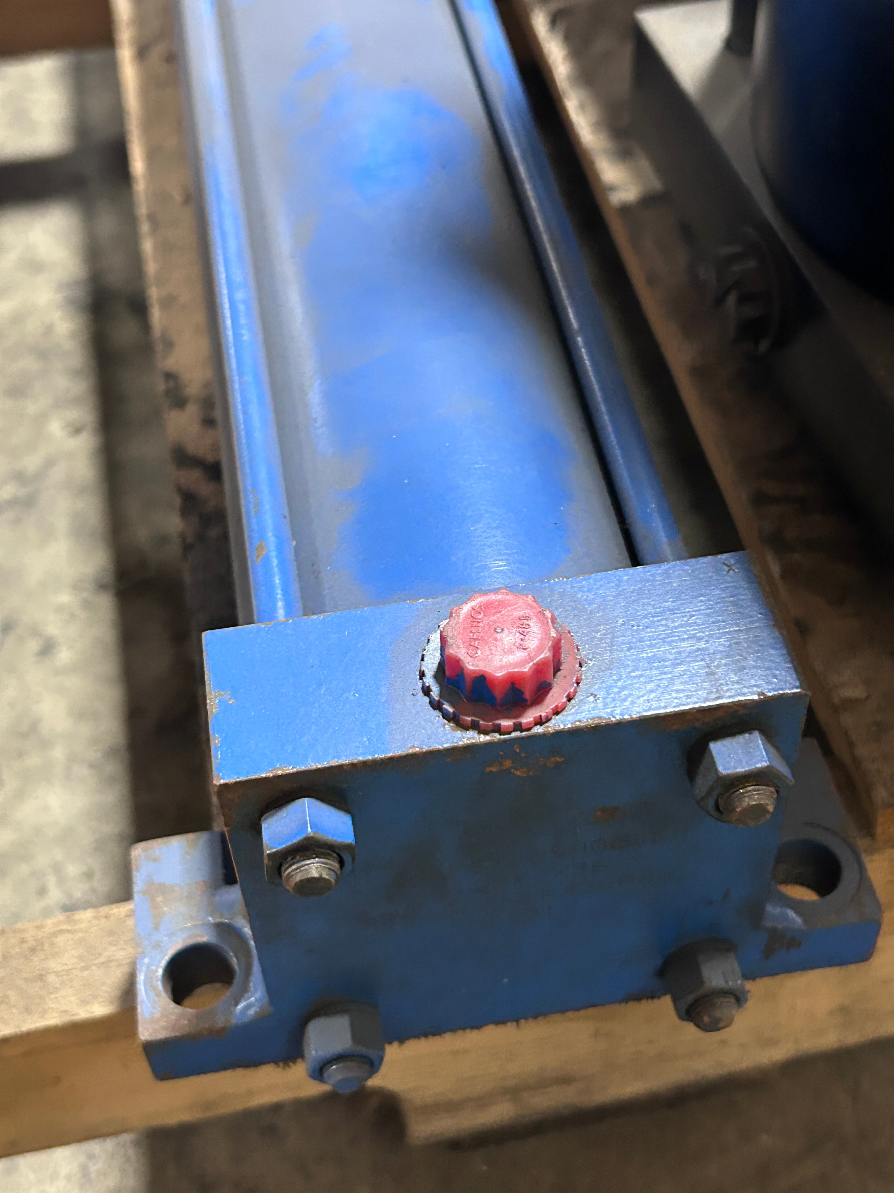 Eaton-Vickers Hydraulic Cylinder 42-1/2" L x 3" W Approx. - Selling as is
