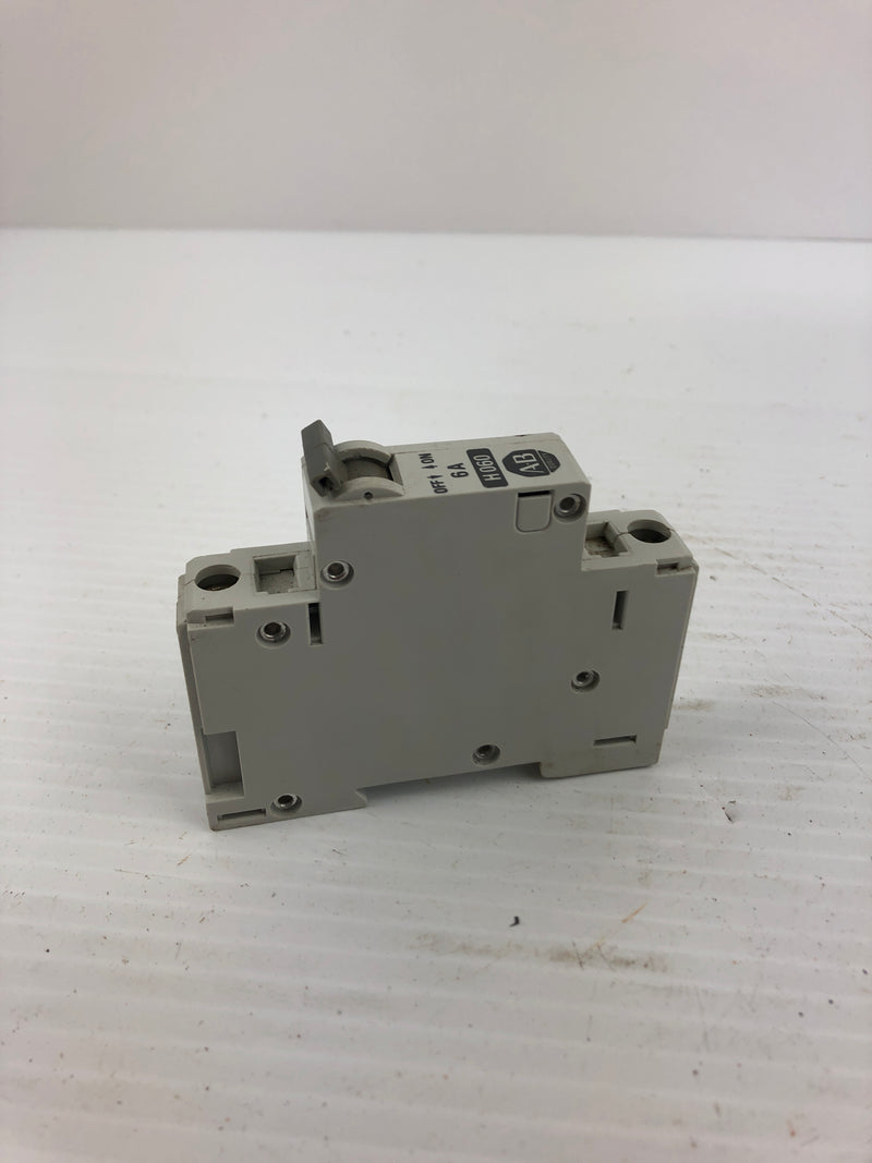 Allen Bradley 1492-CB1 Circuit Breaker H060 6A Series B